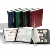 Leuchtturm Luxe insteekalbum postzegels Comfort S64 zwarte kaft