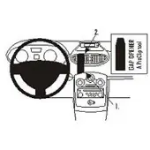 Brodit ProClip houder geschikt voor Renault Clio III 2006-2012 / Clio Tourer 2008-2012 Center mount