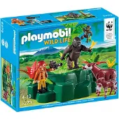 Playmobil Onderzoeker met okapi en gorilla's - 5273