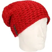 Myrtle beach Basic beanie muts rood voor heren