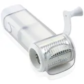 Leifheit comfortline kaasmolen wit transparant