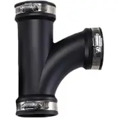 Aquaforte Flexibel T-stuk 3" / 90mm
