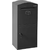 Logixbox Pakketbrievenbus Logixbox Frontbox - grijs