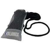 Talamex Landvast met polyester mantel en PP kern - zwart