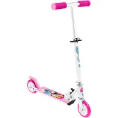 Disney Princess - Inklapbare Meisjes Step met Voetrem - Wit & Roze