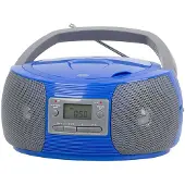 Trevi 0CM52404 Digitaal 2.4W Blauw, Grijs CD radio