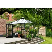 Royal well Tuinkamer Oase 13,5 antraciet, veiligheidsglas 3mm/1