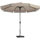 Madison Parasol Flores Luxe 300 cm ecru PAC2P016 online kopen