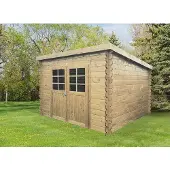 Solid Tuinhuis Superia Modern Brest - Onbehandeld - 280x281cm