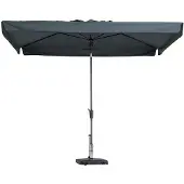 Madison Parasol Delos Luxe 300x200 cm grijs PAC5P014 online kopen