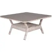 Garden Impressions Milwaukee tafel 140x140xH70 passie wilg