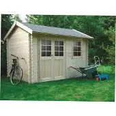 Solid Abri de Jardin Maisonnette Chalet de Jardin Arles