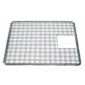 Ubbink Afdekrooster metaal rh l73.6b58.5cm