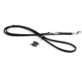 Beeztees Trainingsriem Active 200x1,7 cm leer zwart 745892