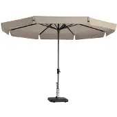 Madison Parasol Syros 350 cm ecru PAC6P016 online kopen