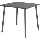 Cotoons Tuintafel George Anthracite 80 x 80 x 75 cm