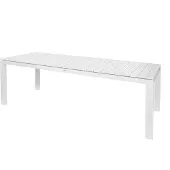 Cotoons Tuintafel Morris White 220 x 90 x 75 cm