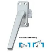 Axa Raamsluiting 3302-40 - F1 Zilverkleurig - Links