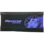 Reverse Components Neoprene Chainstay Guard, zwart/blauw 2024 Achterbrugbescherming