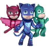 Amscan Folieballon Airwalker Pj Masks 144 X 127 Cm Rood/blauw