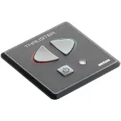 VETUS Bpse2 Bow Propeller Panel With Push Buttons 12-24v Zilver 75 mm
