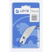 Original Lowe Reserve-mes | passend voor Löwe 1.104 | blister verpakt | 1 stuk - 1001/B - 1001/B