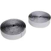 Fixman Zwarte klittenband rollen, zelfklevend, 2 pk. | 25 mm x 5 m - 754321