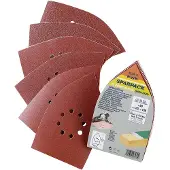 Kwb 493470 Deltaschuurpapierset Korrelgrootte (num) 60, 120, 180 12 stuk(s)