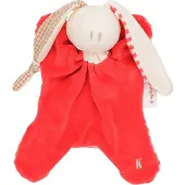 Keptin-Jr knuffeldoek Toddel - biologisch katoen - coral