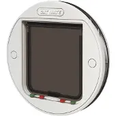 Petmate Kattenluik voor glazen ruiten (Magnetisch kattenluik), Kattenluik + kattennet
