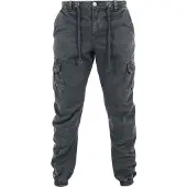 Urban Classics Cargobroek donkergrijs