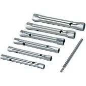 Silverline 6-delige metrische pijpsleutelset | 8 - 19 mm - 589709