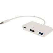 Nedis USB C docking station | (3 poorten, USB C, USB A, HDMI, 4K@30Hz)