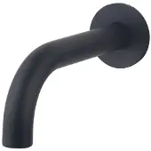 Wiesbaden Caral baduitloop rond 20 cm 1/2'' zwart