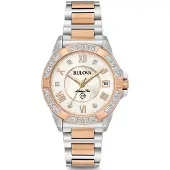 Bulova Marine Star Dames Multikleur Horloge 98R234