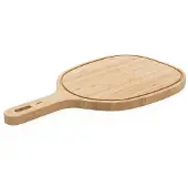 Pebbly Snijplank Met Handvat en Sapgeul Large 47x25 cm