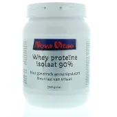 Nova vitae Whey proteine isolaat 90% 500 gram