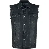 Black premium by emp Bodywarmer - Life Of An Easy Rider - S tot 7XL - voor Mannen - grijs | Maat 5XL