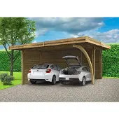 Solid Carport S7758 506x606x250cm