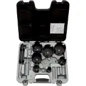 Bahco Gatzagenset | Superior | multiconstructie | voor hout en steen - 10-delig - 3833-SET-204