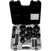 Bahco Gatzagenset | Superior | multiconstructie | voor hout en steen - 14-delig - 3833-SET-203