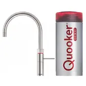 Quooker Fusion round RVS met Combi reservoir
