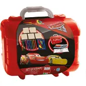 Multiprint Disney Cars 3 - koffer - 5 stempels + 10 potloden