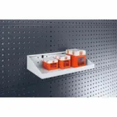 Bott Aflegbodem | B450xD170xH105/30mm | lichtgrijs | passend voor geperforeerde platen | 1 stuk - 14014034.16 14014034.16
