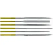 PFERD TOOLS 12474184 PAARD TOOLS CORINOX naaldvijl hoge oppervlaktehardheid driehoekig 180 mm Zwitserse kap 2, medium-fijn Lengte 180 mm 12 stuk(s)