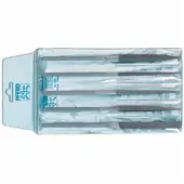 PFERD TOOLS 12732001 PAARD TOOLS precisie-gsm-kabelset 5-delig In kunststof tas 215 mm Zwitserse kap 00, zeer grof Lengte 215 mm 1 set(s)