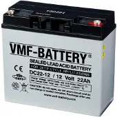 VMF DC22-12 AGM Deep Cycle Loodaccu (12V, 22 Ah, INSERT M5 terminal)