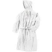 Beco Hooded Bathrobe - Cream - M