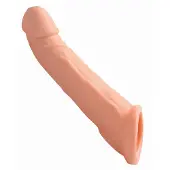 XR Brands Ultra Real Penis Sleeve - beige