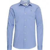 Tommy Hilfiger Slim Fit Overhemd paars, Effen